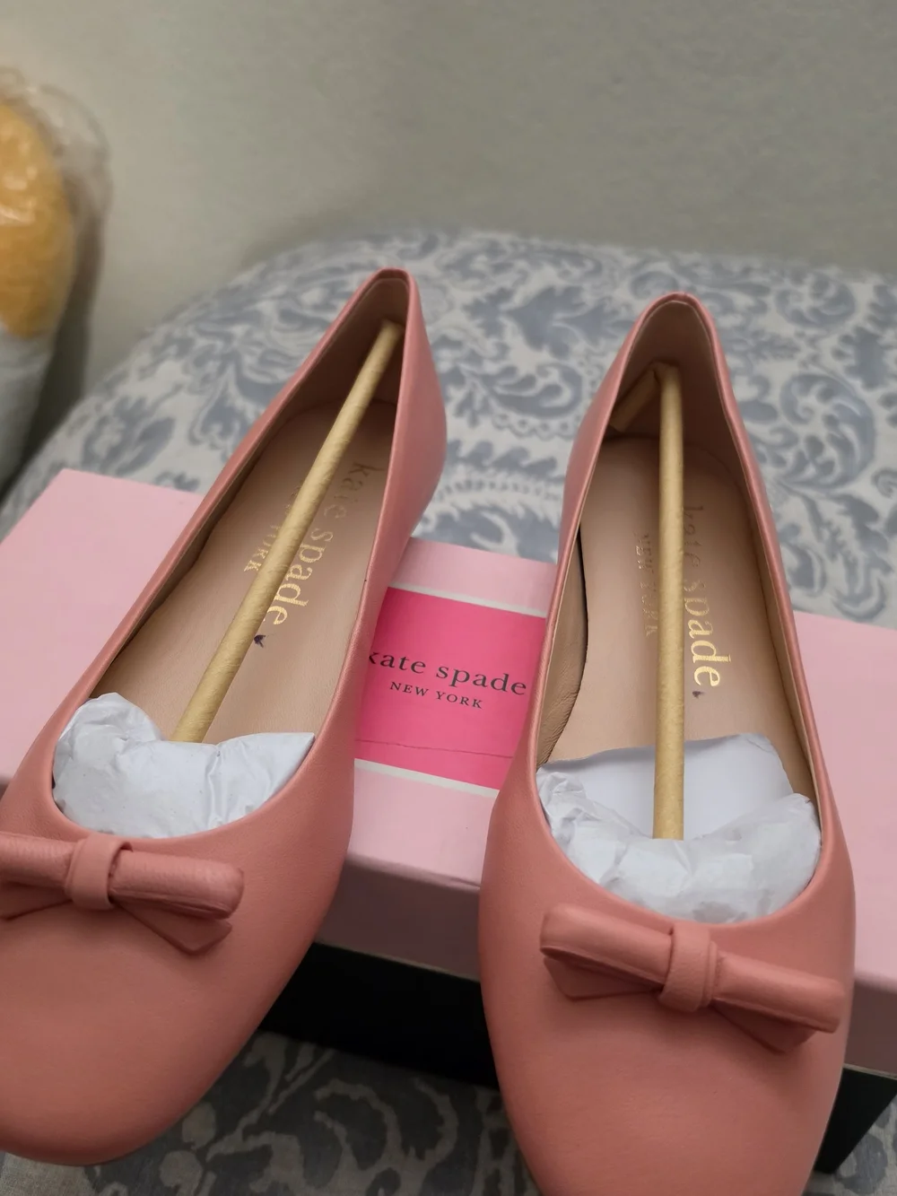 Kate spade KIERSTEN  Pink Bow Ballet Flats